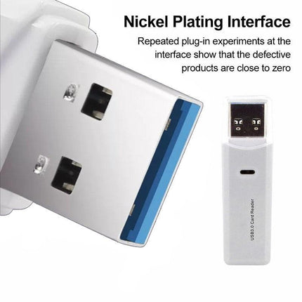 2 In 1 USB 3.0 Card Memory Reader High Speed SD SDHC SDXC Micro Writer Adapter - Aimall