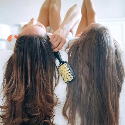Hollow Hair Comb Fluffy Styling Makeup Comb for Volumizing and Texturizing Hair