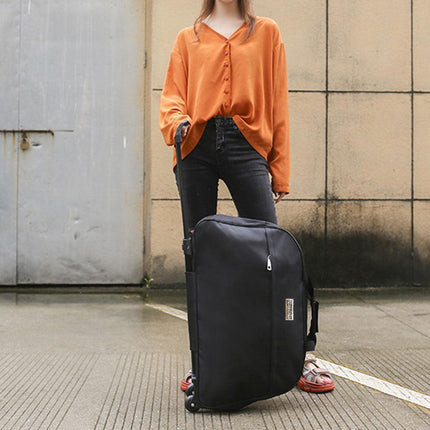 Wheeled Travel Duffle Trolley Bag Carry On Rolling Luggage Suitcase Tote Durable