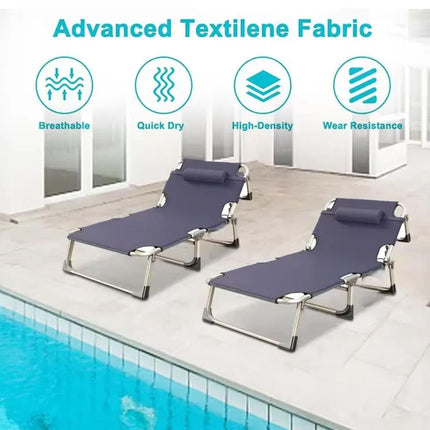 Multifunctional Recliner Folding Bed Lounge Chair for Lunch Break Relaxation