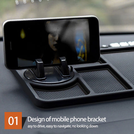 Car Mobile Phone Holder Dashboard Mount Mat Non Slip Grip Stand Anti-Slip Pad