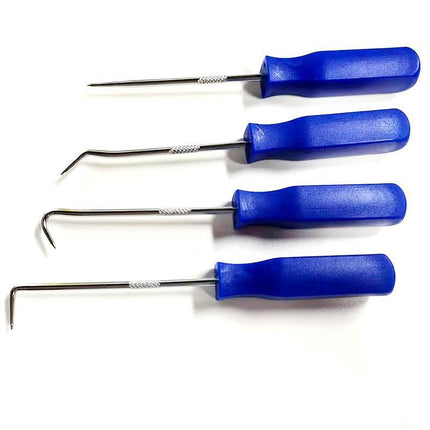 4PCS Car Pick&Hook Set O Ring Oil Seal Gasket Puller Remover Craft Hand Tool Au - Aimall