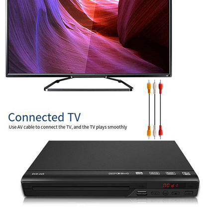 Portable HD Mini DVD and CD Player EVD VCD Player for Home Use