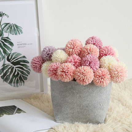 10PCS Artificial Dandelion Flowers Home Decor Wedding Party Plastic Floral