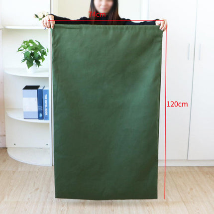 Canvas Drawstring Large Bag Pouch Clothes Craft Storage Laundry