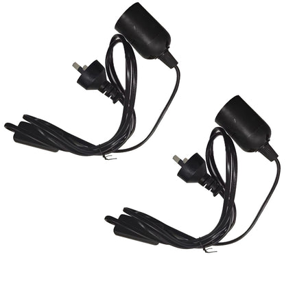 E27 Cable Cord With Switch AU Plug Pendant Lamp Base Light Bulb Holder Socket
