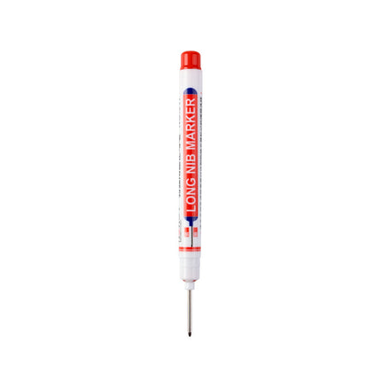 6Pcs Long Head Deep Hole Long Nosed Marker Multifunction Marker Deep Drill Hol