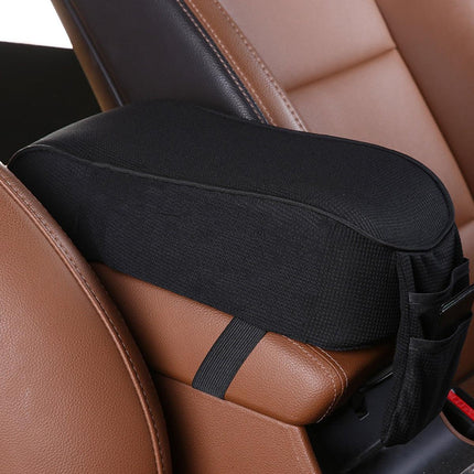 Universal Memory Foam Car Armrest Cushion Cover Height Pad Central Control Cover