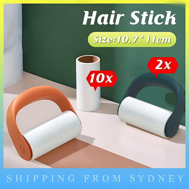 Reusable Washable Lint Roller Sticky Lint Roller Dust Clothes Hair Remover Clean
