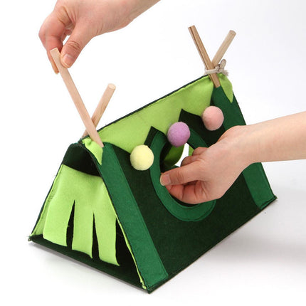 Hamster Tent Small Pet Hideout Pig Possum House Cool Triangle Nest Shelter