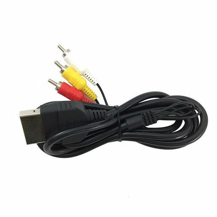 TV AV 3 RCA Cord Audio Video Cable for Microsoft Original/Classic Xbox 1st Gen - Aimall