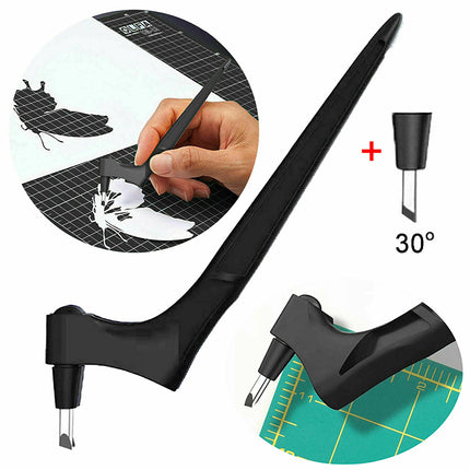 360-Degree Rotating Craft Cutting Tool with Precision Blade for Craft Art