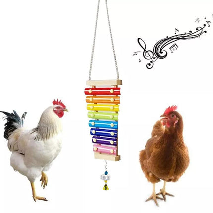 5pcs Chicken Toys Climbing Ladder Swing Hanging Toy for Hens and Poultry Play