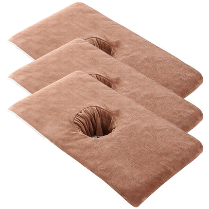 Thick Absorbent Massage Table Cover with Face Hole Soft Spa Beauty Salon Sheet
