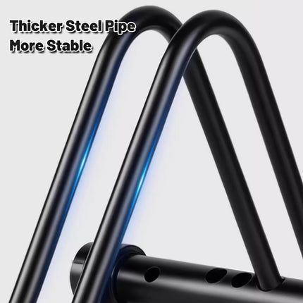 Adjustable Vertical Bicycle Parking Rack Maintenance Frame for Home