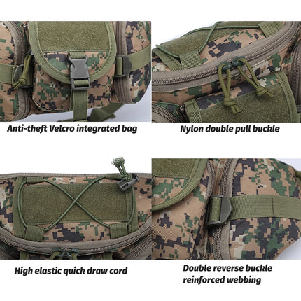 Outdoor Tactical Waist Bag Waterproof Camouflage Chest Pack Sport Travel Gear