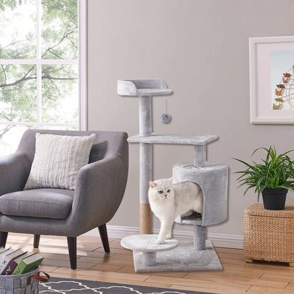 Cat Tree Tower Climbing Frame Cat Climber Indoor Furniture Scratcher for Kittens