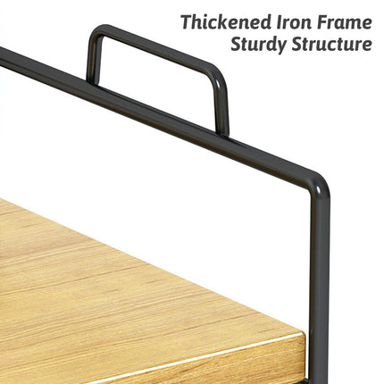 Table Top Desk Shelf Standard Model 2-Layer Office Desk Arrangement Shelf