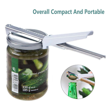 Adjustable Can Opener 2PCS Jar Bottle Cap Screw Lid Remover Tool for Kitchen Use