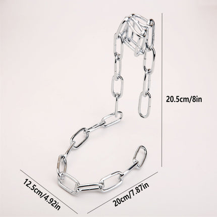 Wine Rack Chain Design Magic Red Wine Holder Decorative Display Stand Bar Home