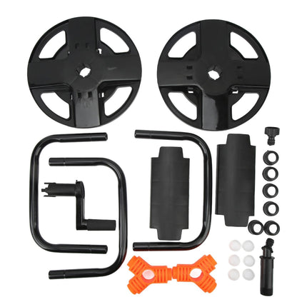 Garden Hose Storage Rack Pipe Holder Car Wash Water Winding Reel Organizer