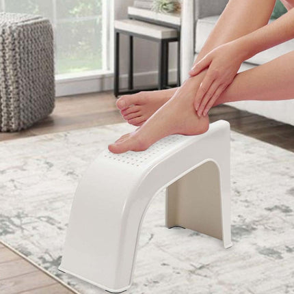 2 PCS Pedicure Stool Foot Care Nail Art Nail Cutting Stool Non-Slip Base Durable