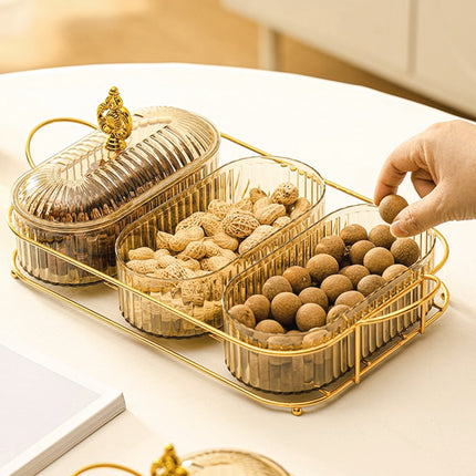 Dried Fruit Storage Container with Clear Lid for Kitchen Pantry Use