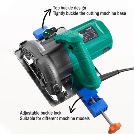 Adjustable Cutting Base Guide for Power Saw and Woodworking Tools