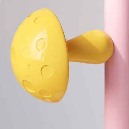 Kids Floor-Standing Coat Rack With Mushroom Hooks High-Carbon Steel