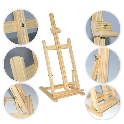 Wooden Easel Stand Tripod Painting Easels Art Display Wedding Shop Display