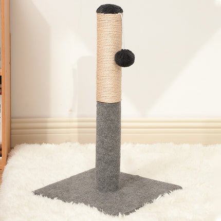 Sisal Cat Claw Board Vertical Scratching Post Simple Cat Scratch Pad Furniture