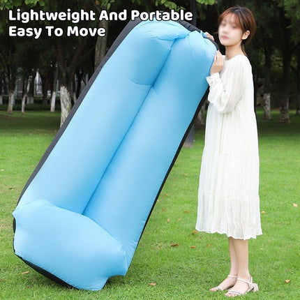 Outdoor Inflatable Sofa Foldable Music Festival Double Air Bed Pillow