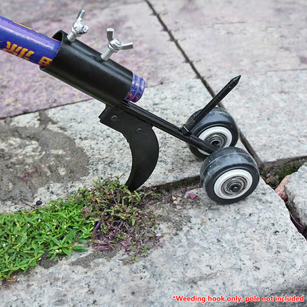 Weed Puller Tool Adjustable Crevice Weeding Cleaner Hand Tool For Garden Lawn