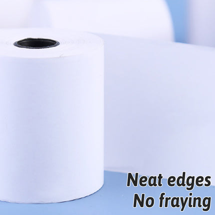 20/50 Rolls Thermal Paper Bright White Smooth Edge for POS Receipt Printer Use