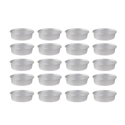 20pcs Oval Cheesecake Mold Non Stick Baking Tray for Pastry Cake Dessert Making