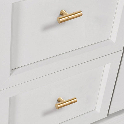6 Sizes Cabinet Door Handle Wardrobe Drawer Pull Simple Gold Furniture Hardware