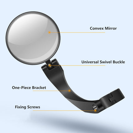 Bike Handlebar Mirror Rearview Mirror Rear View Mirror Bicycle Rearview Mirror