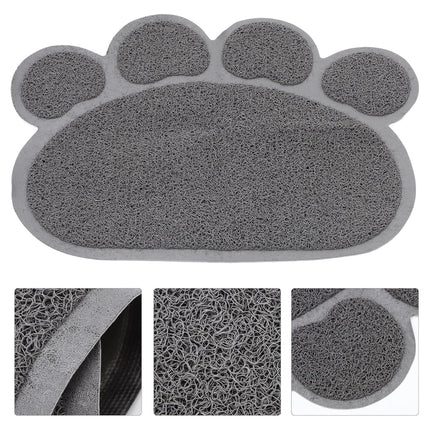 Cat Litter Mat Two Pieces Soft Pet Foot Pad Mat For Dog And Cat Toilet Training