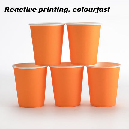 300PCS 6Coloures Paper Cups Food-Grade Paper for Party Water Hot Cold Decor Use