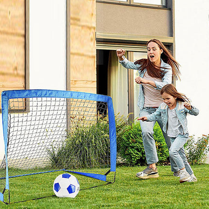 Portable Soccer Goal Net Indoor Outdoor Sports Football Training Gate Set