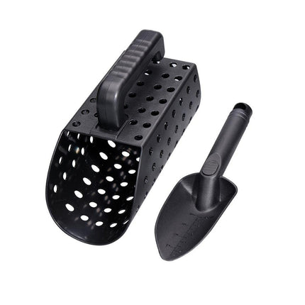 2pcs Sand Scoop Shovel Set Plastic Beach Digging Filter Tool for Little Ones Beach Toy