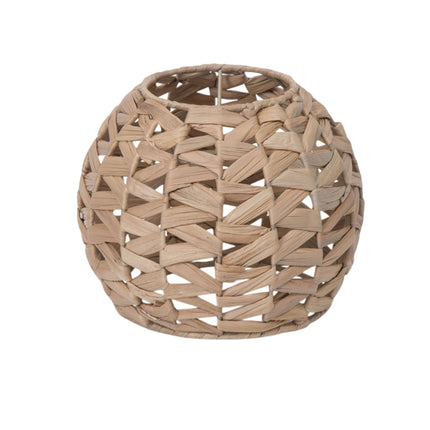 Natural Straw Woven Lampshade 22x18cm Rattan Style Pendant Light Shade Decor