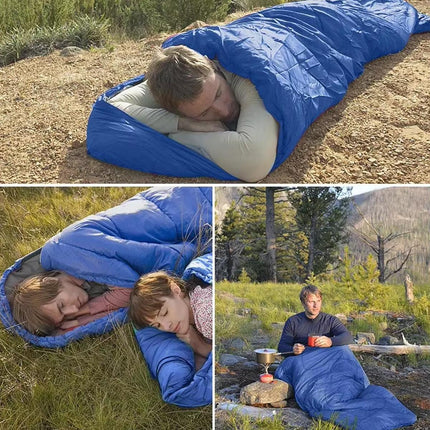 Single Sleeping Bag Outdoor Camping Hiking Thermal Warm Tent Travel Gear