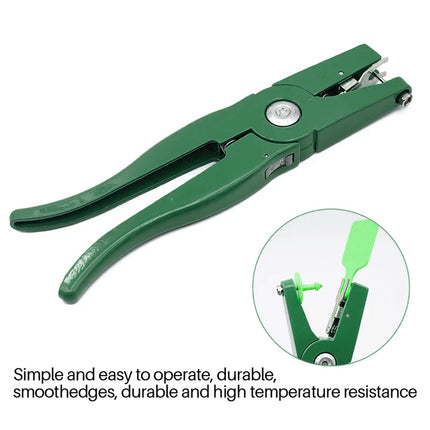 Cattle Ear Tag Applicator Pliers Livestock Marking Hole Plier Animal Tagger