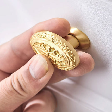 Wardrobe Handle Oval Vintage Style Drawer Pull Antique Furniture Door Handle