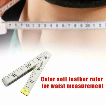 6/12x Body Measuring Ruler Sewing Cloth Tailor Tape Measure Soft Flat 60inch1.5m - Aimall