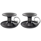 2pcs European Iron Candle Holders for Candlelight Dinner Decorative Lighting