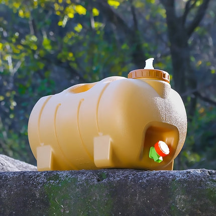 Portable Outdoor Camping Water Storage Tank With Faucet For Car Hiking Travel