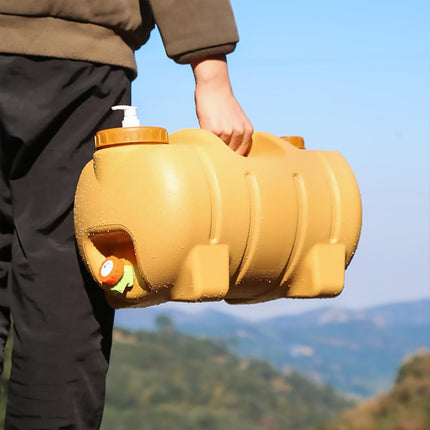 Portable Outdoor Camping Water Storage Tank With Faucet For Car Hiking Travel
