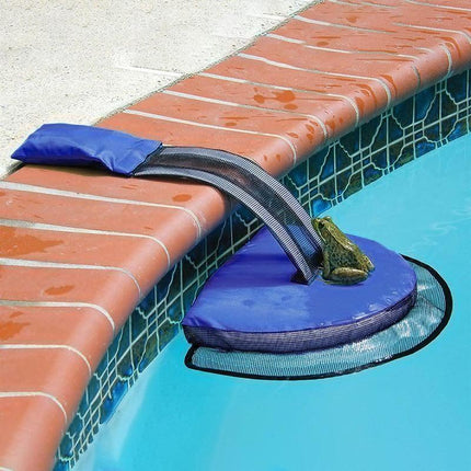 Critter Pool Escape Net - Animal Escape Ramp For Pools - Frog & Rodent Escape - Aimall